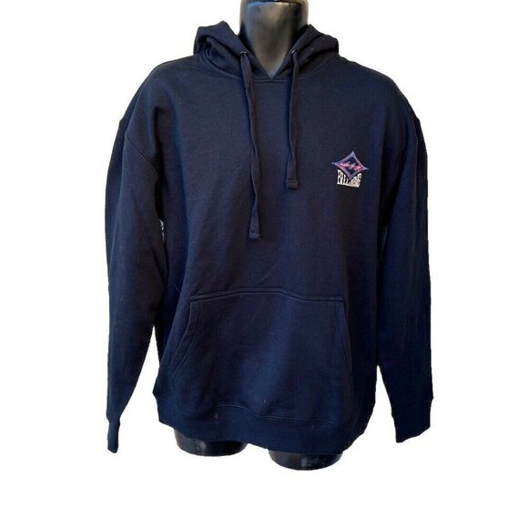 Billabong Sons of Fun Men's Organic Pullover Hoodie Size L ABYFT00334 Phantom - Picture 4 of 6